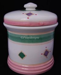 Caleca BELVIDERE Cookie Jar Canister - Made in Italy